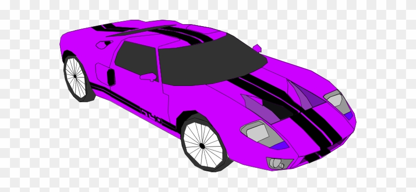 Blue Car Clipart Purple Car Pencil And In Color Blue - Race Cars Clip Art #1083162