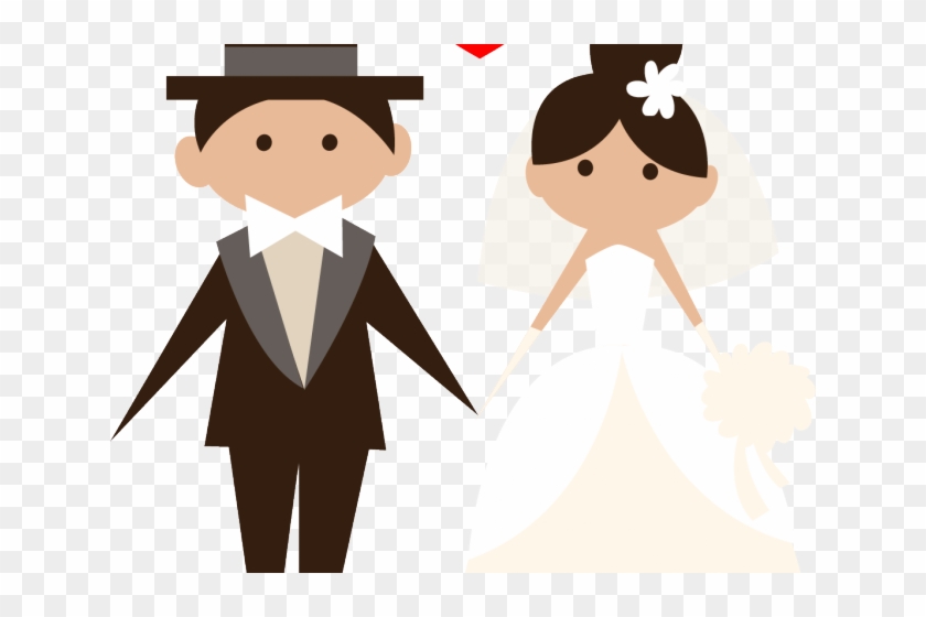 Wedding Cliparts Transparent - Bride And Groom Icon Png #1083171