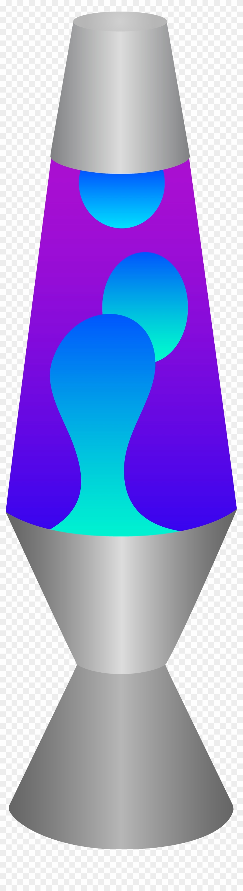 Lava Clipart Lava Lamp - Blue And Purple Lava Lamp #1083183