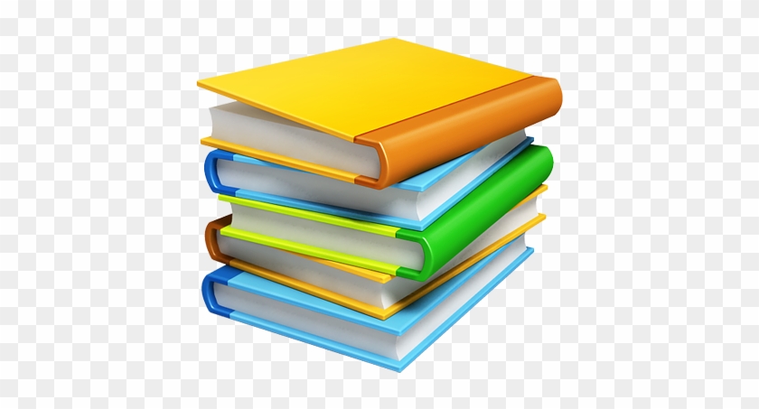 Stack Of Textbooks Png #1083209