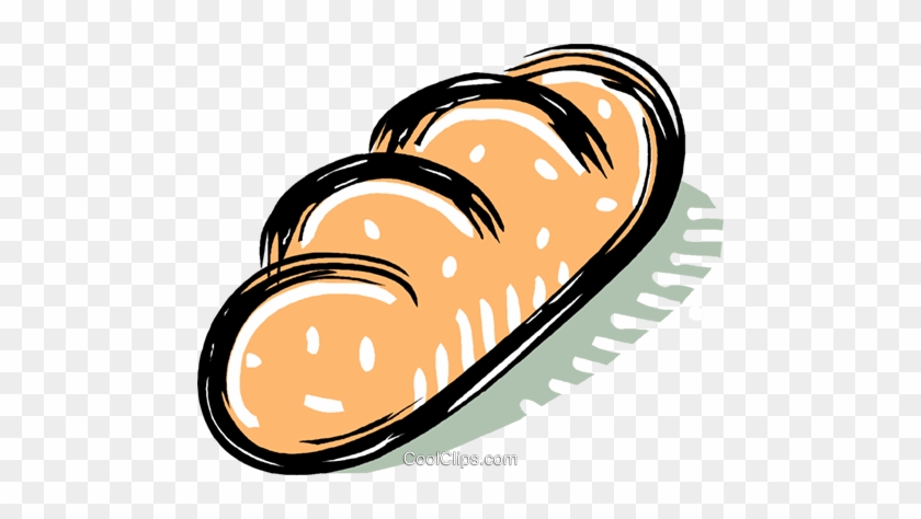 Bread Royalty Free Vector Clip Art Illustration - Paes Vetor Png #1083224