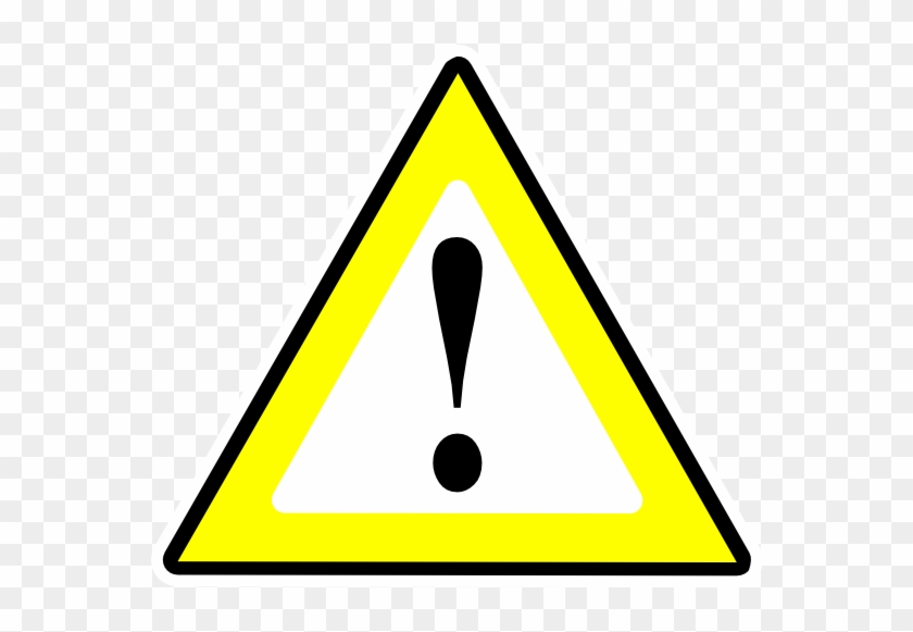 1 Significant Risk Yellow - Significant Clip Art #1083299