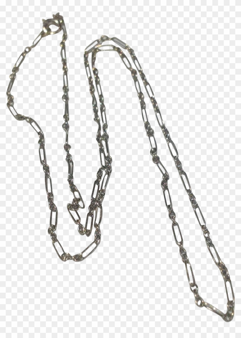 Chain Clipart Paper Clip - Paper Clip Chain Necklace #1083327