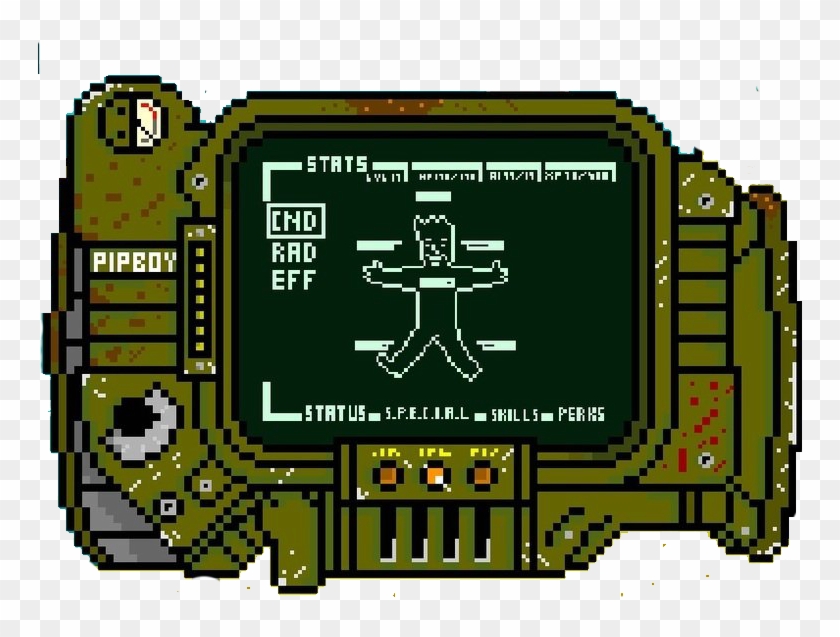 Pip Boy Pixel Art #1083325