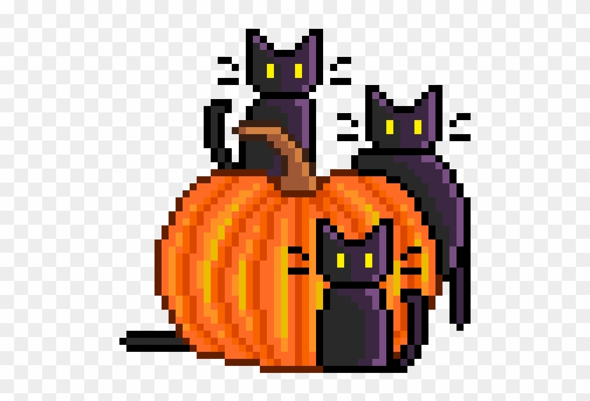 Pumpkin Pixel Art Gif #1083383