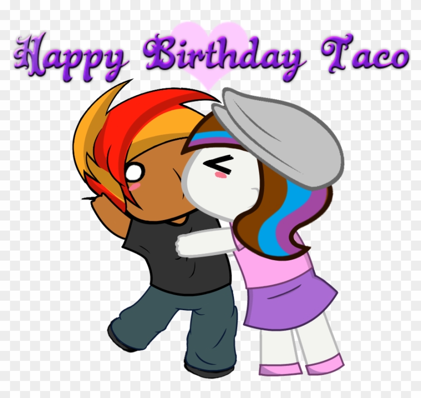 Happy Birthday Taco By Keychi-fim - Happy Birthday-lady In Heels-tattoo Card #1083413