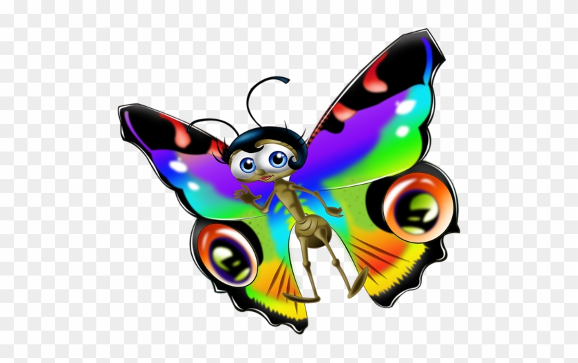 Butterflies Set3 111 - Мультяшные Бабочки #1083477