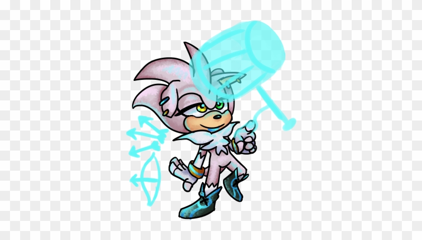 Silver/amy Fankid By Metal-echidna - Cartoon #1083516