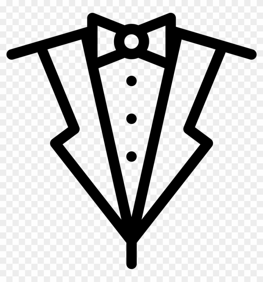 Suit And Bow Tie Comments - Terno Gravata Borboleta Desenho #1083588
