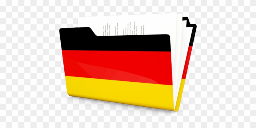 German - German Flag Folder Icon #1083668