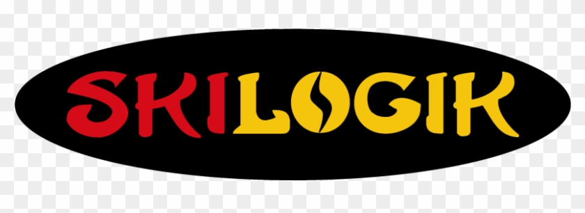 Skilogik Official Logo With Black Oval - Ski Logik #1083704