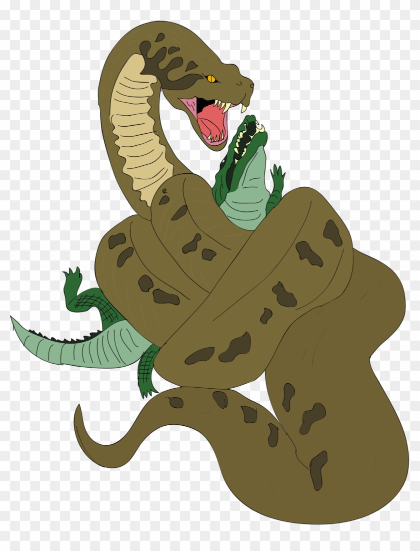 Anaconda By Ejds Anaconda By Ejds - Cartoon - Free Transparent PNG Clipart  Images Download