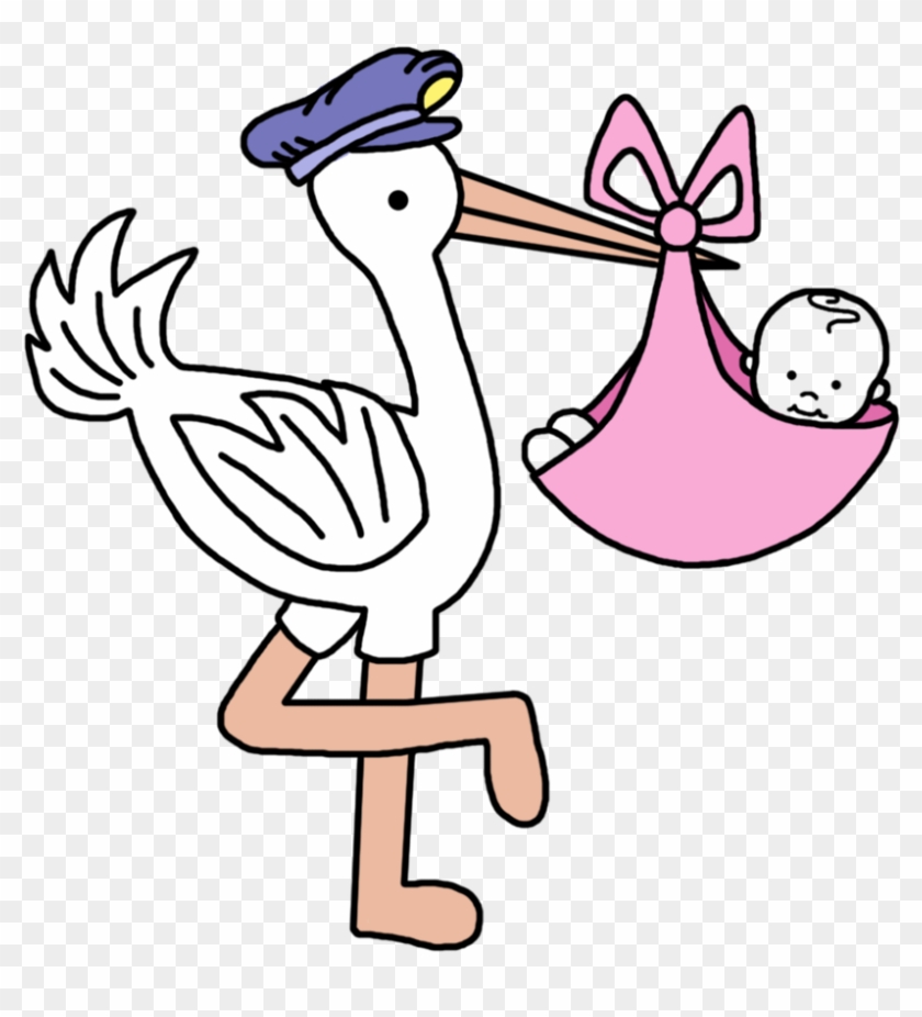 Pastel Stork Baby Boy Birth Announcements Mandys Moon - Pastel Stork Baby Boy Birth Announcements Mandys Moon #1083859