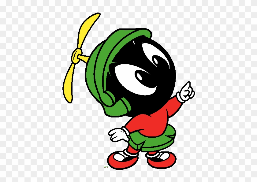 Baby Looney Tunes Clip Art Cartoon Clip Art - Marvin The Martian Baby #1083912