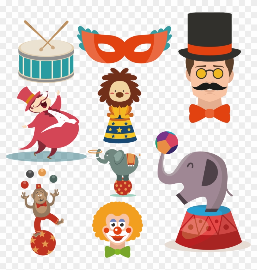 Performance Circus Clip Art - Circus Elephant Png #1083914