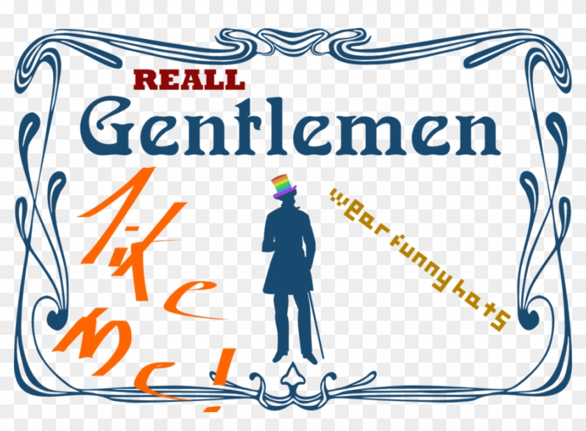 Gentlemen By Snarffff On Clipart Library - Tumblr #1084030