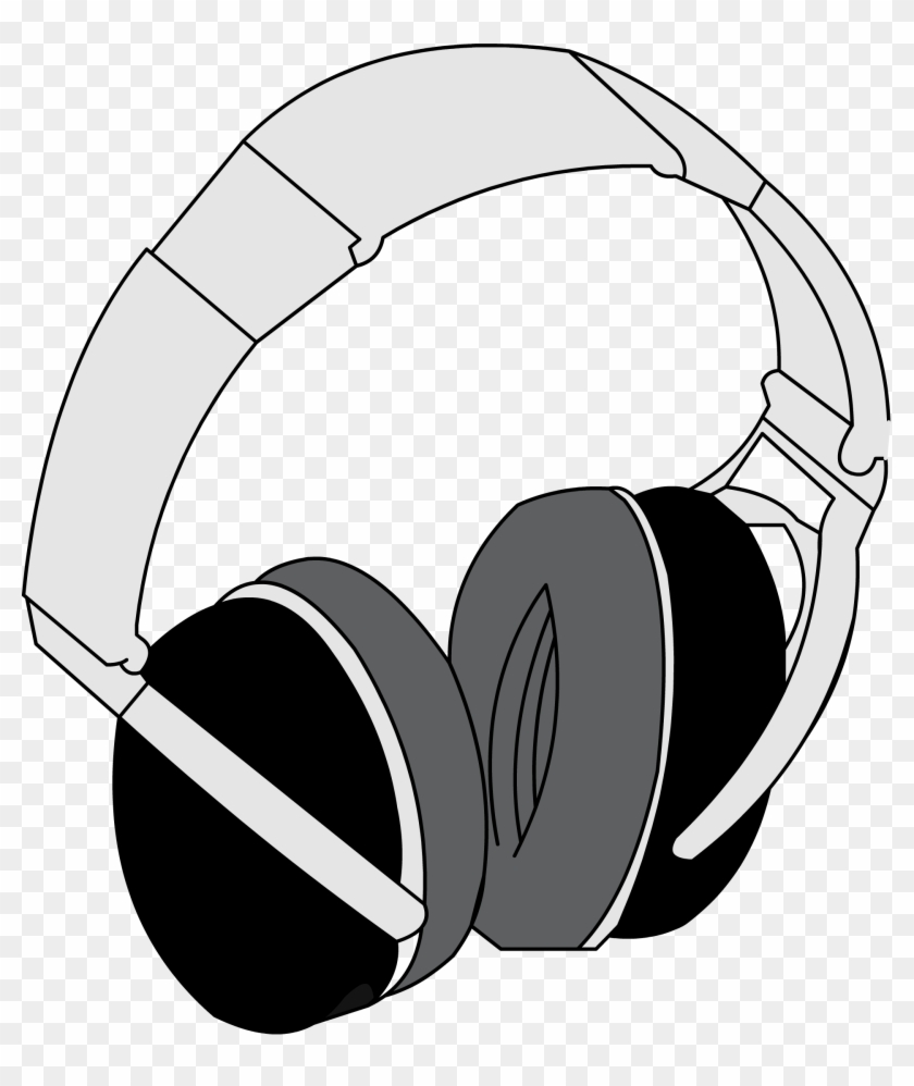 Headphones - Headphones Clip Art #1084074