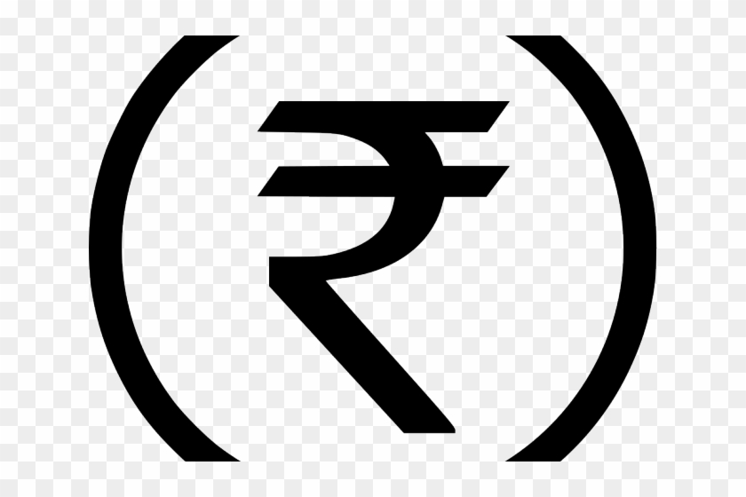Cash Clipart Svg - Indian Currency Symbol Font #1084104