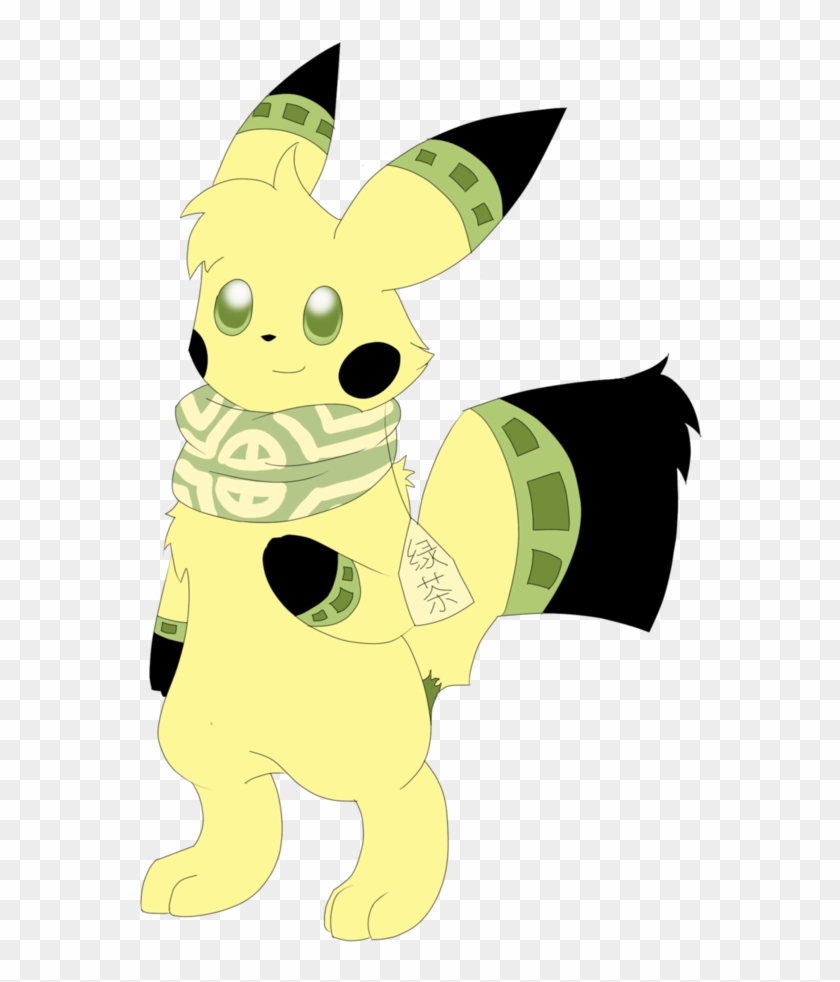 Chino The Green Tea Bobachu By Pichisi - Cartoon #1084199