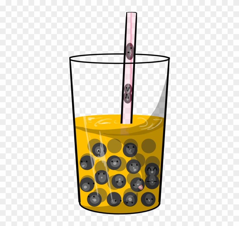 Passion Fruit Green Tea Boba By Tprinces - Passion Fruit Green Tea Boba #1084243