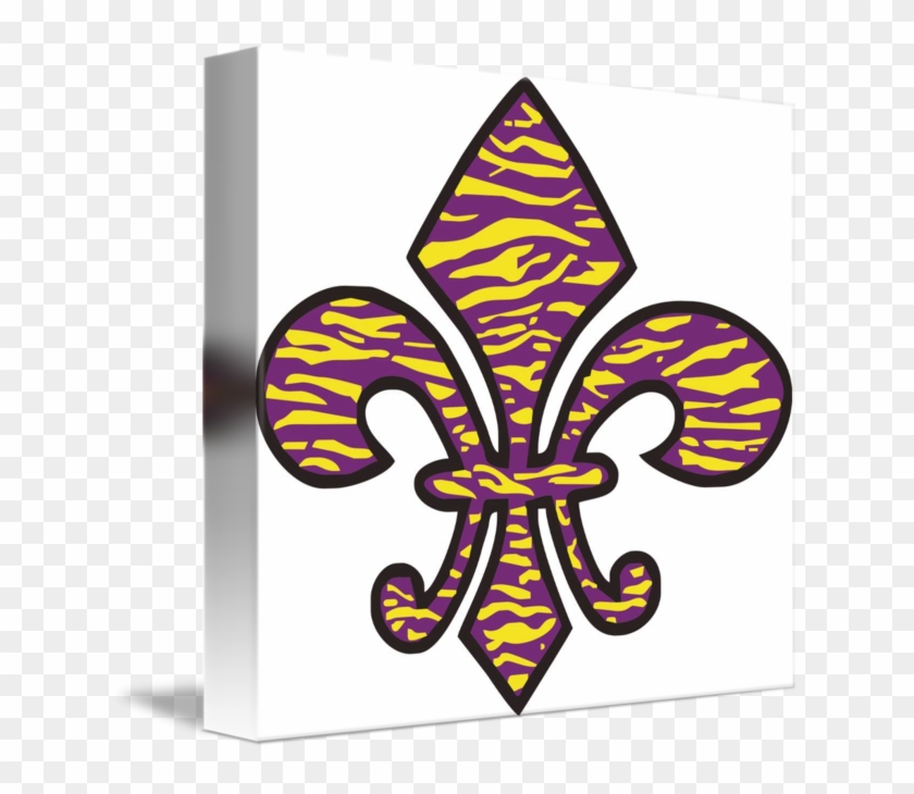 Share On Tumblr - Tiger Fleur De Lis #1084344