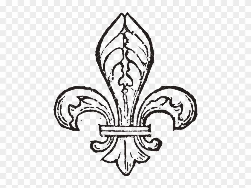 Lis Flower Design - Heraldic Fleur De Lis #1084367