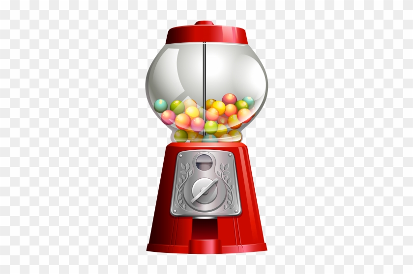 Gumball Png Clipart - Vintage Gumball Machine Clipart #1084482