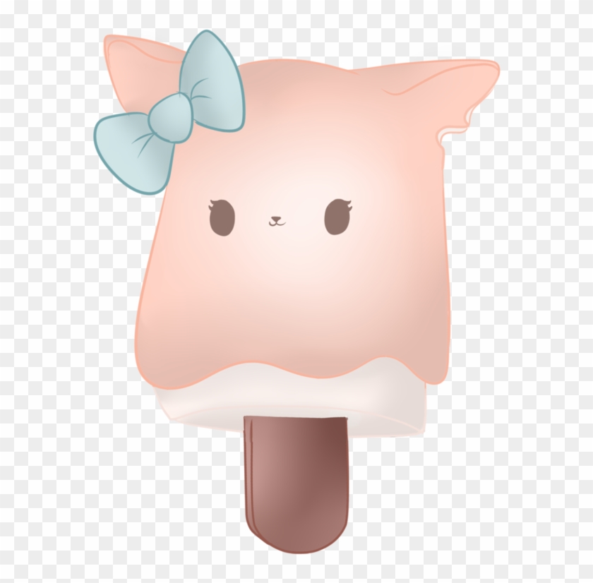 Cat Chibi Popsicle By Latoyia - Chibi Cat Png #1084625