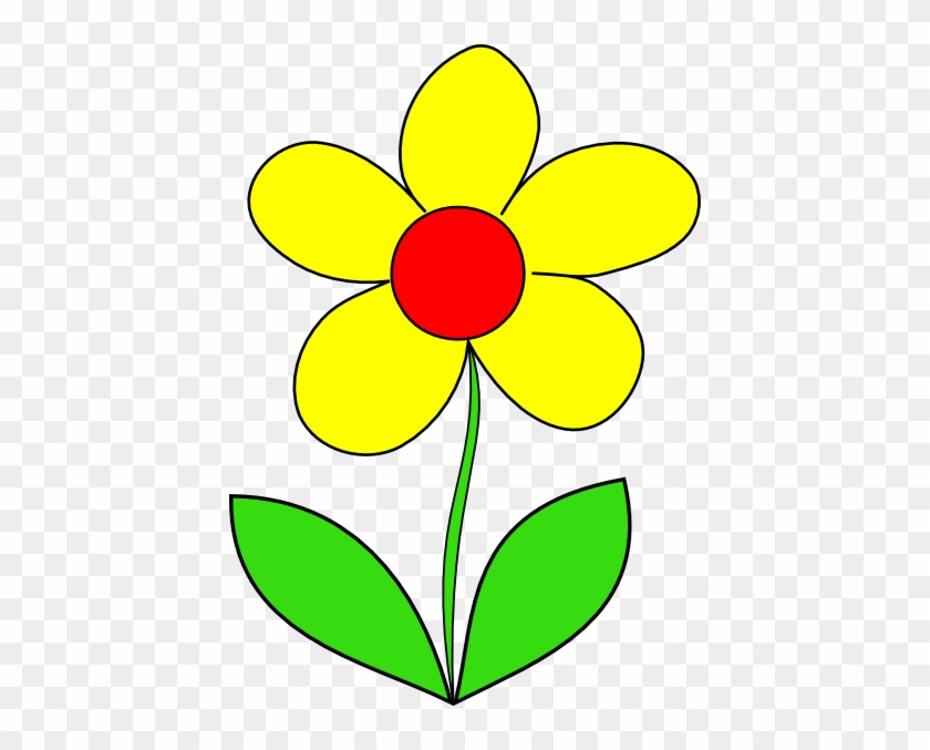 Yellow Flower Clipart #1084634