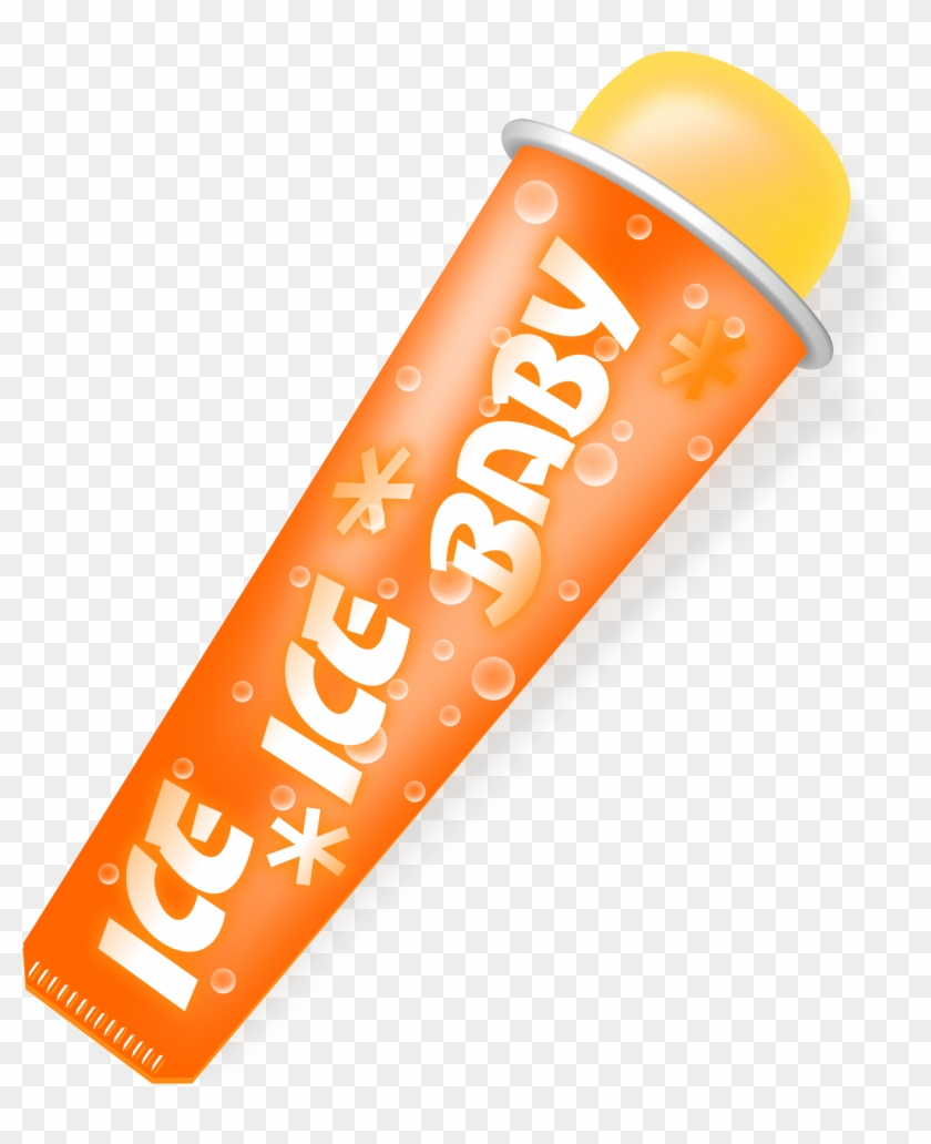 This Free Icons Png Design Of Popsicle Orange - Water Bottle #1084643