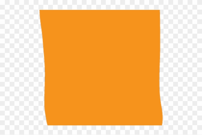 Popsicle Clipart Green - Rectangle Shape Color Orange #1084654