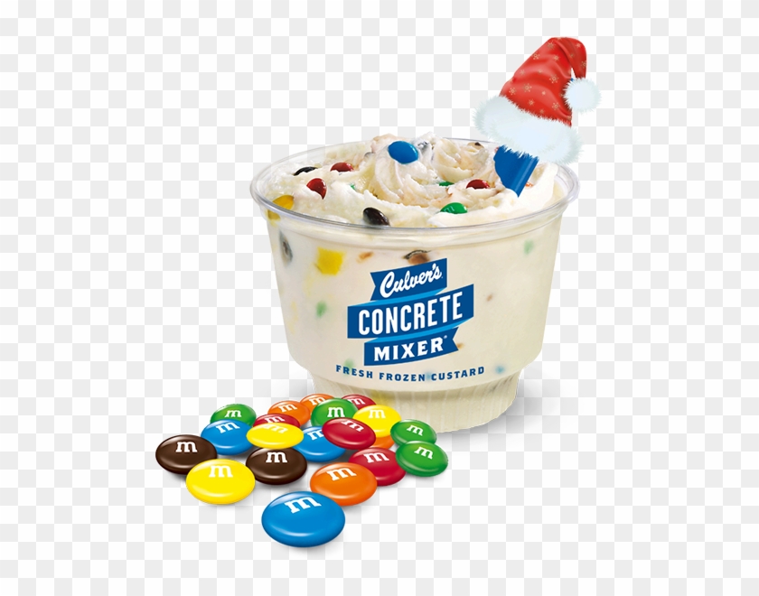 Culver's Concret Mixer Made With M&m's And Fresh Frozen - Culvers Mini Concrete Mixer #1084800