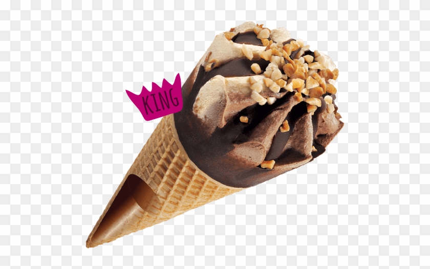 Chocolate & Caramel King - Chocolate Caramel Ice Cream Cone #1084830