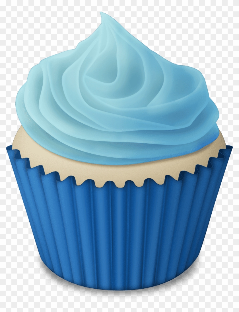 Cup Cake Color Blue #1084845