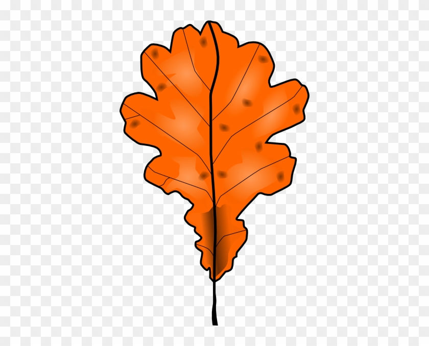 Dead Leaves Clipart 5 By Eric - Orange Leaf Clip Art #1084960