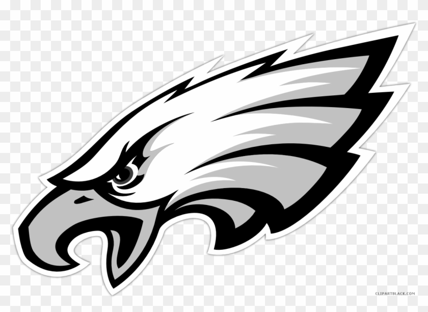 Eagle Animal Free Black White Clipart Images Clipartblack - Philadelphia Eagles Logo Png #1084968