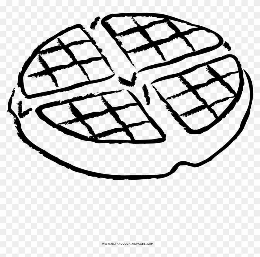 Waffle Coloring Page - Waffle Coloring Page #1085102