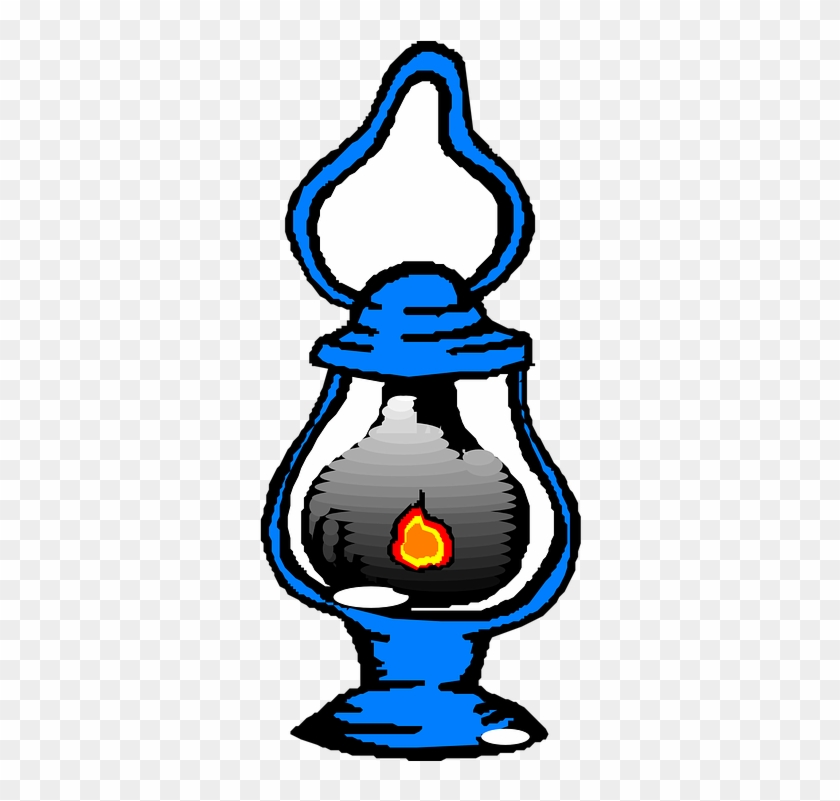 Lampara Clipart - Oil Lamp Clip Art #1085233