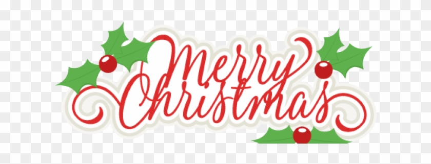 Merry Christmas Clipart Title - Merry Christmas Clipart Title #1085242