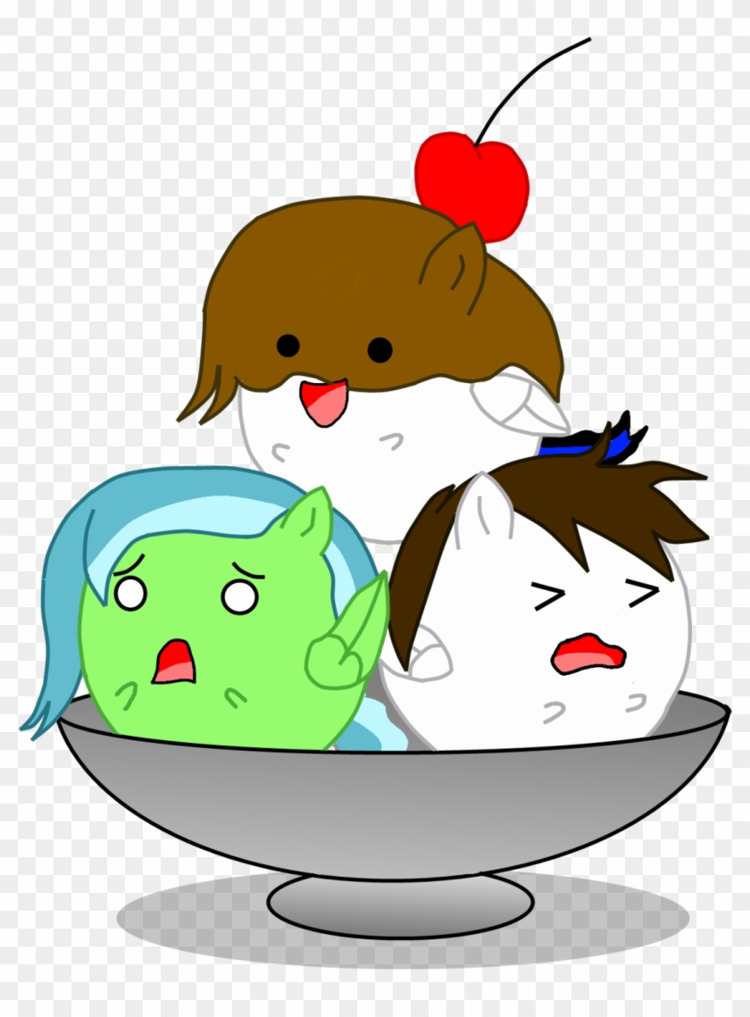 Chibi Ice Cream To The Order By Wazzzaap On Deviantart - Cartoon #1085264