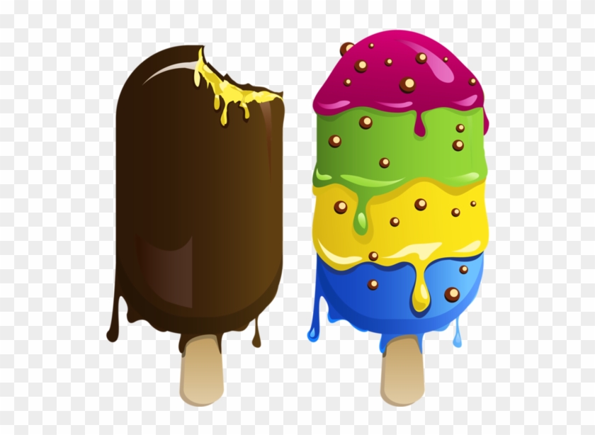 Ice Cream Cones Ice Pop Chocolate Bar Clip Art - Ice Cream Clipart #1085275