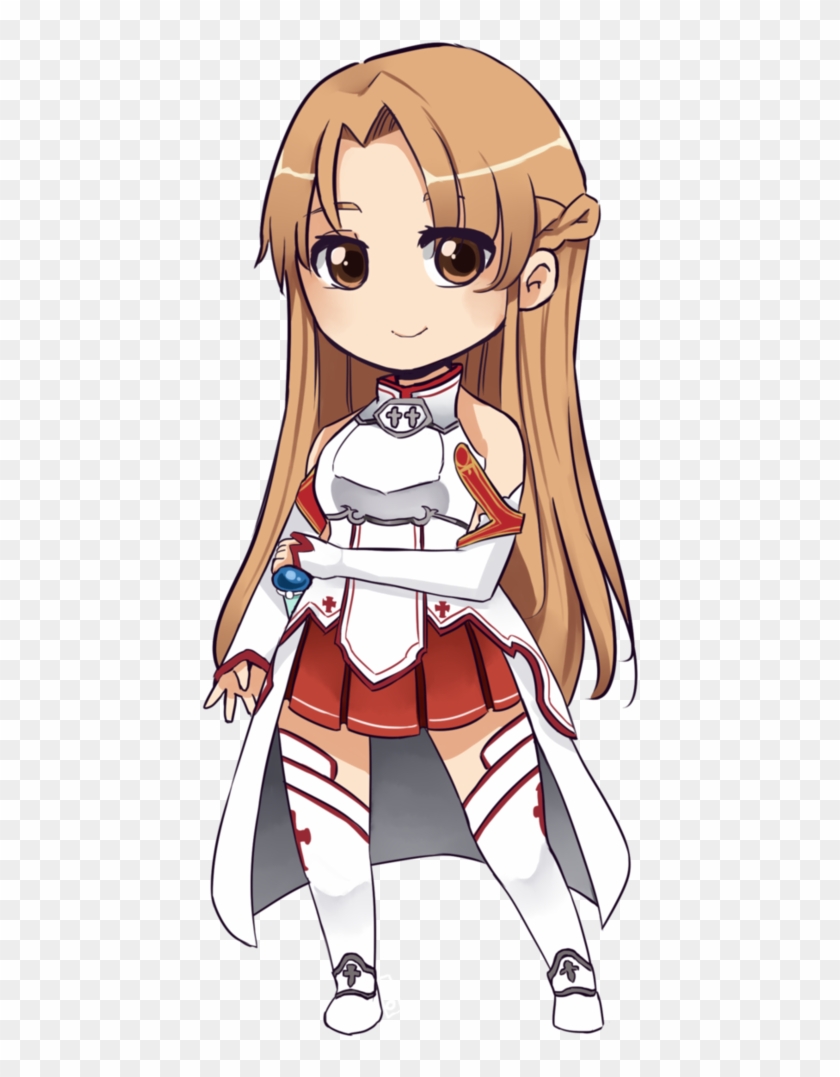 Asuna Kirito Female Anime Chibi - Asuna #1085276