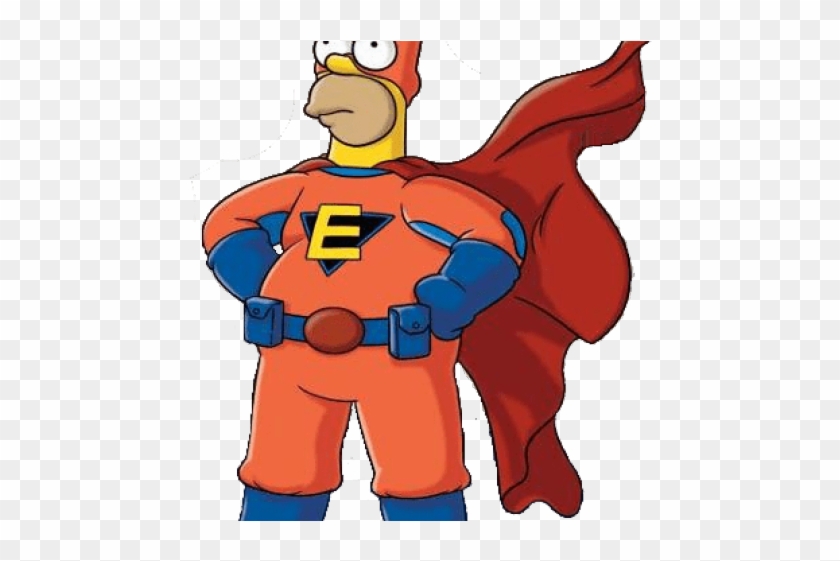 Cartoon Superheroes - Simpson Super Hero #1085281
