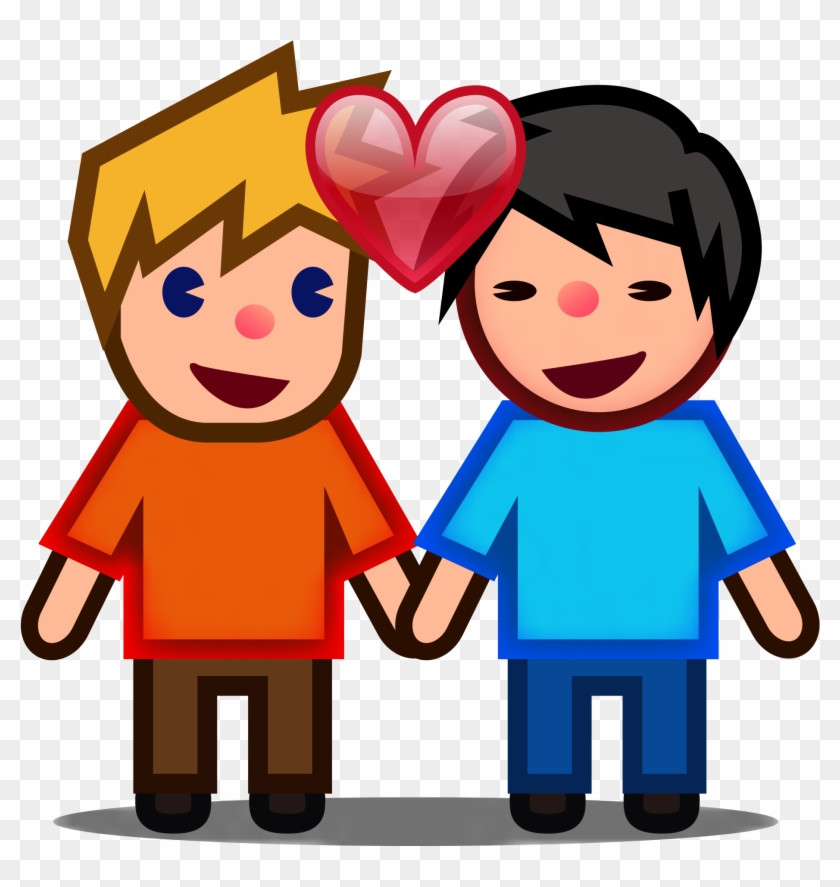 Open - Couple In Love Emoji #1085303