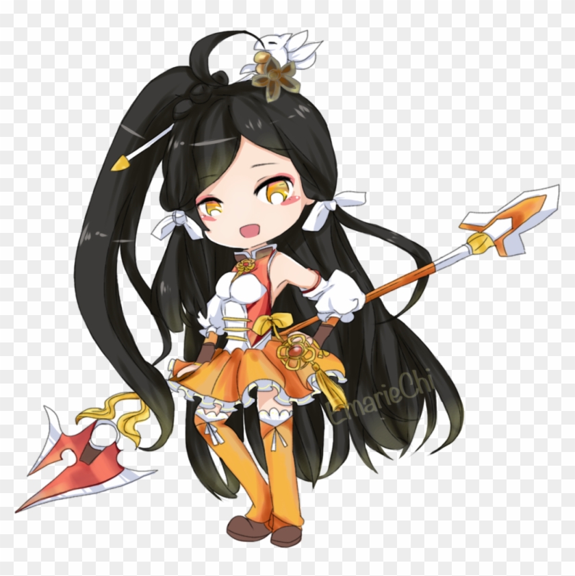 Elsword Chibi Anime Fan Art - Elsword Ara Kawaii #1085310