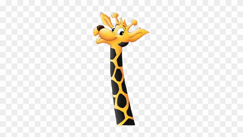 Giraffe Clipart Giraffe Neck - Cartoon Giraffe Neck #1085360