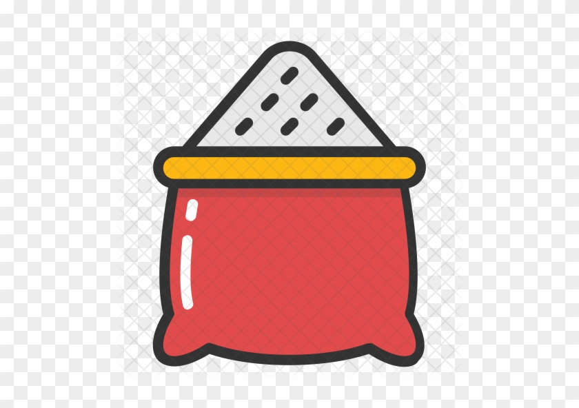 Wheat Bag Icon - Flour Sack #1085371