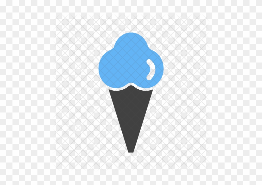Ice-cream Cone Icon - Ice Cream Cone #1085426