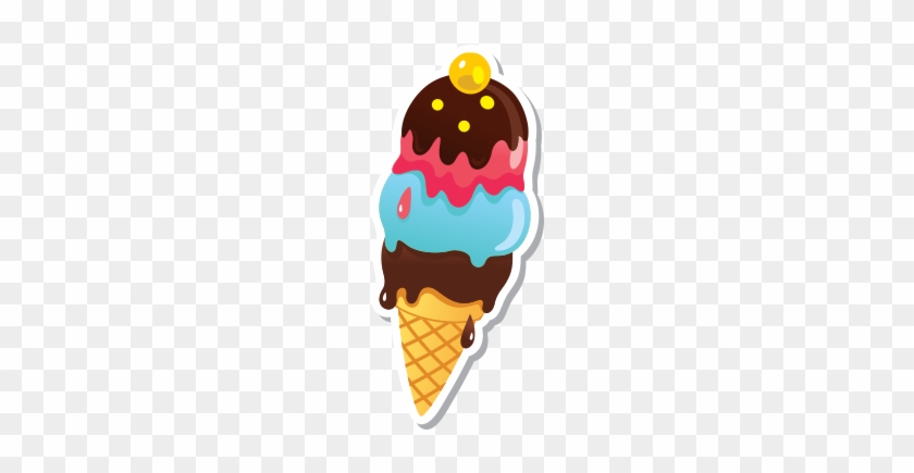 Ice Cream Cone Gelato Drawing - Ice Cream #1085451