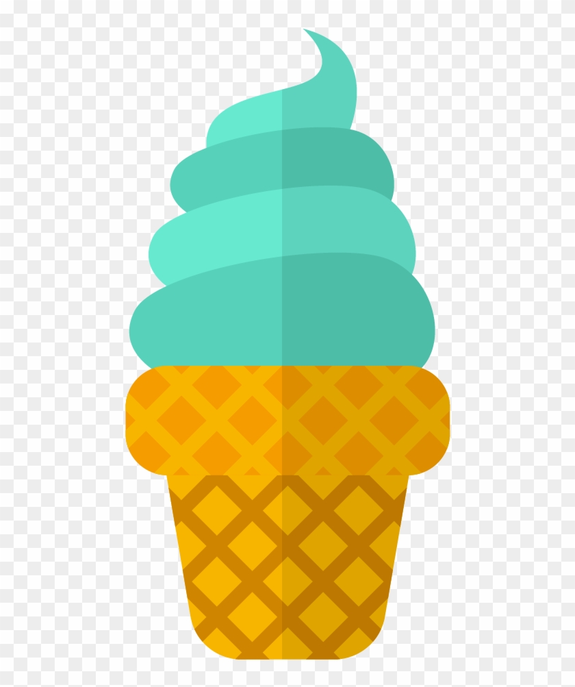 Ice Cream Cone Ice Pop Flavor Euclidean Vector - Ice Cream #1085489